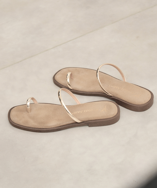 IENA（イエナ）の「《追加2》NICOLAS LAINAS フラットサンダル（サンダル・レディース・カーキ/ブラウン・39/38/37/36）」の11枚目の写真