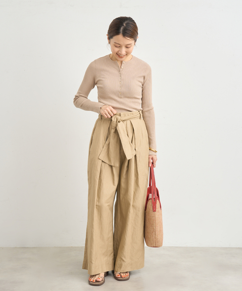 IENA（イエナ）の「《追加2》NICOLAS LAINAS フラットサンダル（サンダル・レディース・カーキ/ブラウン・39/38/37/36）」の15枚目の写真