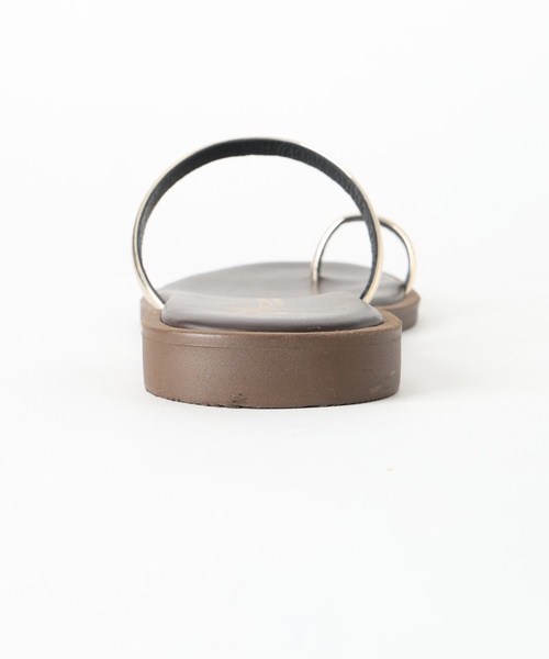 IENA（イエナ）の「《追加2》NICOLAS LAINAS フラットサンダル（サンダル・レディース・カーキ/ブラウン・39/38/37/36）」の18枚目の写真