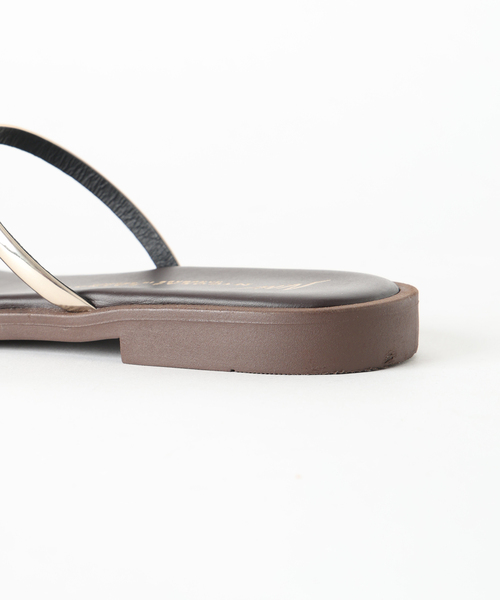 IENA（イエナ）の「《追加2》NICOLAS LAINAS フラットサンダル（サンダル・レディース・カーキ/ブラウン・39/38/37/36）」の20枚目の写真