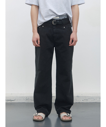 KIJUN MEN（キジュンメンズ）の「Double Waist 5-Pocket Pants Black（その他パンツ）」
