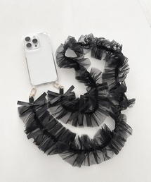 apres jour（アプレジュール）の「【apres jour×ARIAZ】リボンシアースマホストラップ（スマホグッズ）」