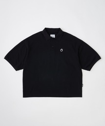 【ADAMPATEK/アダムパテック】 BITE APPLE patch polo shirt
