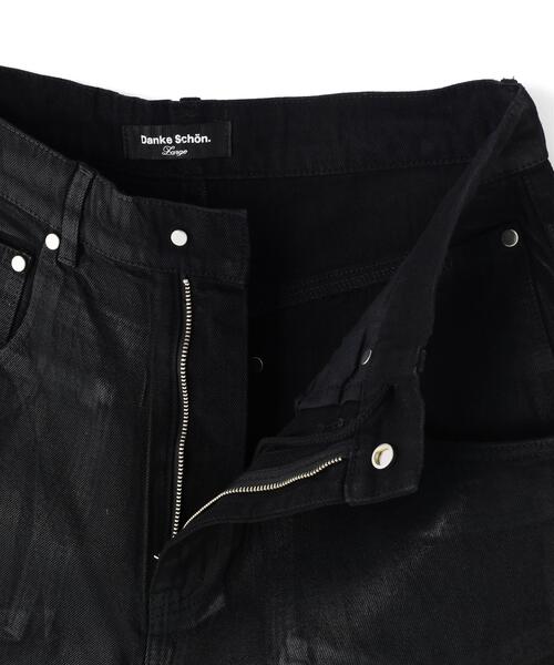 DANKE SCHON（ダンケシェーン）の「DankeSchon/ダンケシェーン/11oz RUBBER COATED SHORTS（その他パンツ・メンズ・ブラック・L/M）」の9枚目の写真