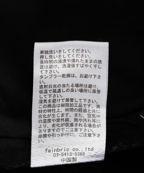 DANKE SCHON（ダンケシェーン）の「DankeSchon/ダンケシェーン/11oz RUBBER COATED SHORTS（その他パンツ・メンズ・ブラック・L/M）」の12枚目の写真