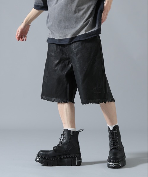 DankeSchon/ダンケシェーン/11oz RUBBER COATED SHORTS【公式通販】