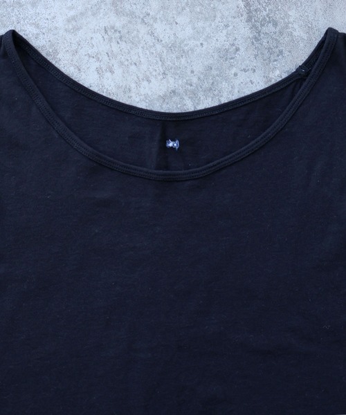 bulle de savon（ビュルデサボン）の「コットン/モダール 40/1天竺 ペチワンピース（Tシャツ/カットソー・レディース・ベージュ/グレー/ブラック・FREE）」の15枚目の写真