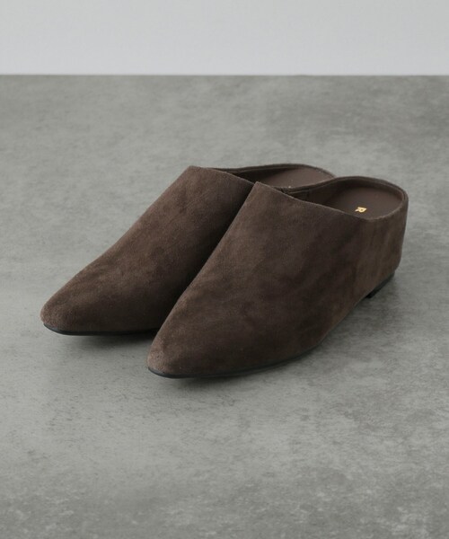 GALLEST（ギャレスト）の「【REMME】スエードミュール（サンダル・レディース・ブラウン系その他・35）」の2枚目の写真