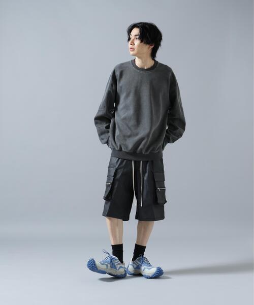 DANKE SCHON(ダンケシェーン)の「【WEB&DEPOT限定】DankeSchon/ダンケシェーン/COATING CARGO SHORTS(カーゴパンツ・メンズ・ブラック・M/L)」の3枚目の写真