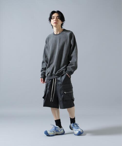 DANKE SCHON(ダンケシェーン)の「【WEB&DEPOT限定】DankeSchon/ダンケシェーン/COATING CARGO SHORTS(カーゴパンツ・メンズ・ブラック・M/L)」の5枚目の写真
