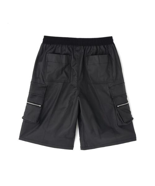 DANKE SCHON(ダンケシェーン)の「【WEB&DEPOT限定】DankeSchon/ダンケシェーン/COATING CARGO SHORTS(カーゴパンツ・メンズ・ブラック・M/L)」の7枚目の写真