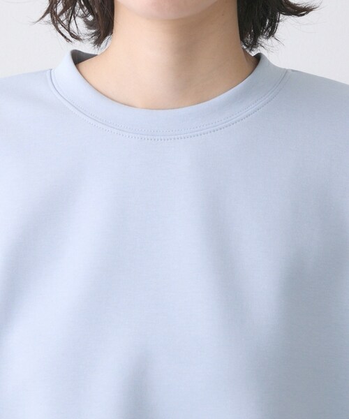 Dessin(デッサン)の「【洗える】8分袖ボンディングカットソー(Tシャツ/カットソー・レディース・ホワイト/ライトブルー/サンドベージュ・03/02/01)」の18枚目の写真