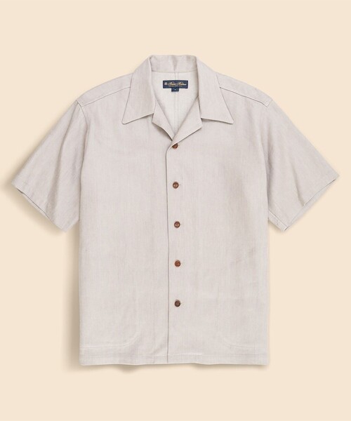 Brooks Brothers パッチワーク　オープンカラーシャツ BROOKS BROTHERS｜ブルックス ブラザーズのシャツ/ブラウス（オープン
