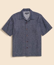 BROOKS BROTHERS | リネン／ウール　オープンカラーシャツ(シャツ/ブラウス)