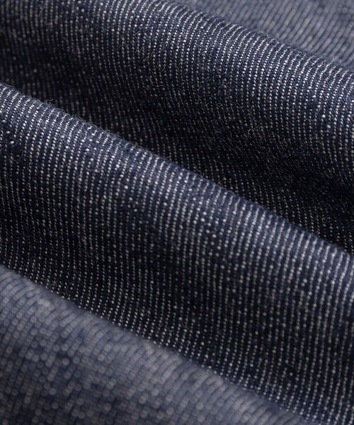 BROOKS BROTHERS（ブルックスブラザーズ）の「リネン／ウール　オープンカラーシャツ（シャツ/ブラウス・メンズ・ネイビー・SMALL/MEDIUM/LARGE）」の7枚目の写真