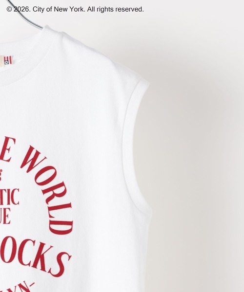 GOOD ROCK SPEED（グッドロックスピード）の「【NYC】CIRCLE LOGO NS 653207（Tシャツ/カットソー・レディース・チャコールグレー/オフホワイト・FREE）」の11枚目の写真