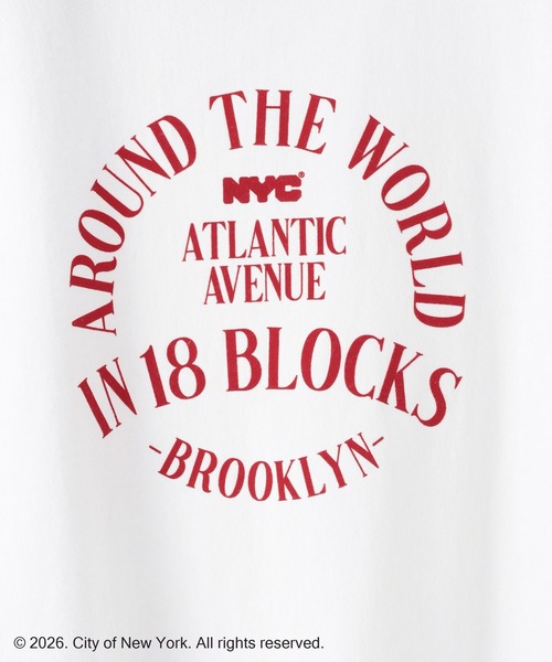 GOOD ROCK SPEED（グッドロックスピード）の「【NYC】CIRCLE LOGO NS 653207（Tシャツ/カットソー・レディース・チャコールグレー/オフホワイト・FREE）」の13枚目の写真