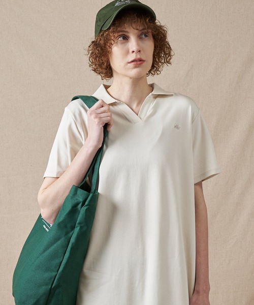 Eddie Bauer(エディーバウアー)の「ポロワンピース(ワンピース・レディース・杢グレー/ネイビー/ライトベージュ・XL/L/M/S)」の18枚目の写真