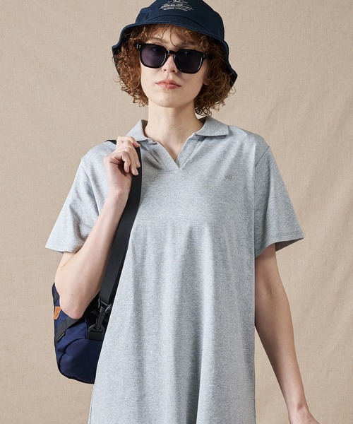 Eddie Bauer(エディーバウアー)の「ポロワンピース(ワンピース・レディース・杢グレー/ネイビー/ライトベージュ・XL/L/M/S)」の20枚目の写真
