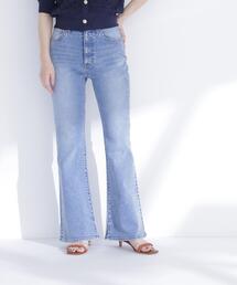 フレアデニムパンツ