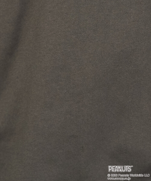 FREAK'S STORE（フリークスストア）の「限定展開　別注/PEANUTS/ピーナッツ SWEET TIME 半袖 Tシャツ（Tシャツ/カットソー・レディース・オフホワイト/ブラック/ライトピンク/ライトグレー・ﾌﾘ-）」の18枚目の写真