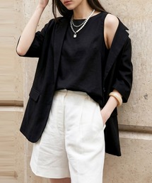 メッシュコンビネーションタンクトップ（タンクトップ）｜funda mine