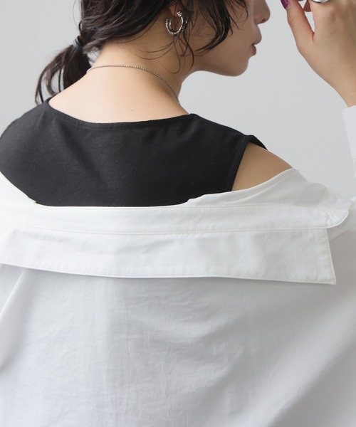 antiqua(アンティカ)の「フレア タンクトップ(タンクトップ・レディース・ブラック系その他2/グレー系その他/ブラウン系その他/ホワイト系その他2/ブラック系その他/ブラウン系その他2/グレー系その他2/ホワイト系その他/ベージュ系その他/ベージュ系その他2/パープル系その他/パープル系その他2・P/R)」の15枚目の写真
