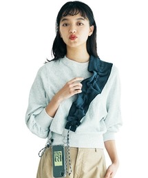 mensha!（メンシャ）の「ｍｅｎｓｈａ！　洗える！　楊柳（ようりゅう）ガーゼ　カスタムメロウストラップ〈ベーシックカラー〉（スマホグッズ）」