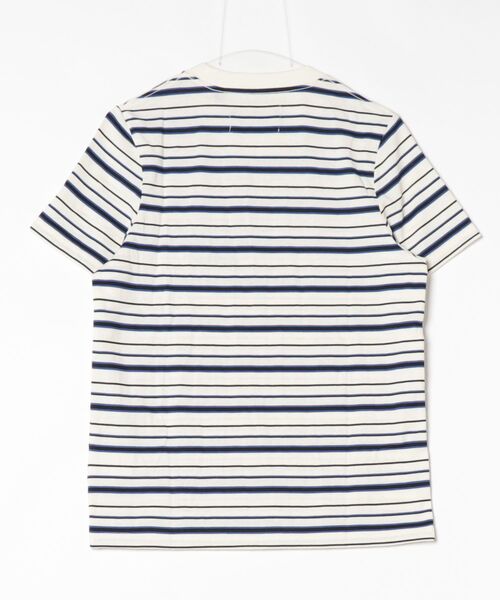 DEUS EX MACHINA(デウスエクスマキナ)の「(DEUS EX MACHINA)PIERRE STRIPE TEE(Tシャツ/カットソー・レディース・ホワイト/ブラウン・S)」の13枚目の写真