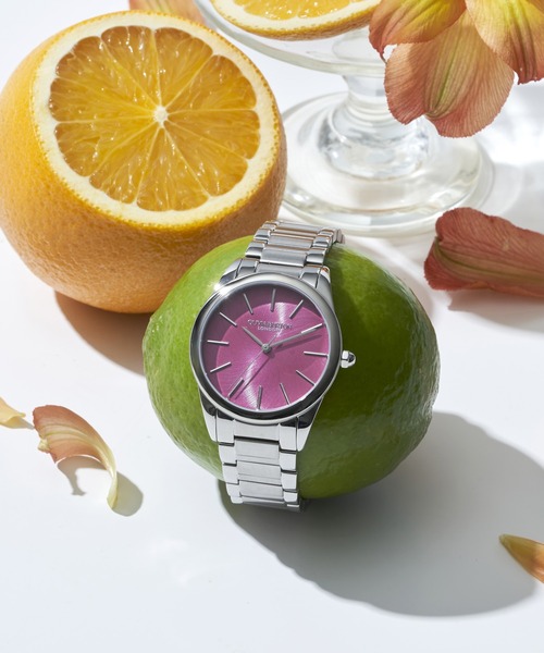 OLIVIA BURTON(オリビアバートン)の「「OLIVIA BURTON/オリビアバートン」クラシック - 34mm グロウフルコレクション 3色展開(アナログ腕時計・レディース・チェリーピンク/ベビーピンク/ミント・34mm)」の3枚目の写真