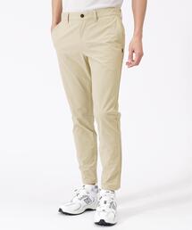 Rhinestone detail wide straight pants / ラインストーンディティール