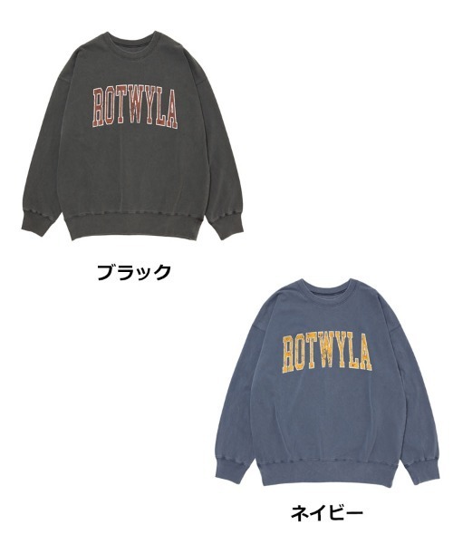 STYLISE（スタイライズ）の「【ROTTWEILER】R9 ROT TRAINER / 2カラー [RW26S0513]（スウェット・メンズ・ブラック/ネイビー・M）」の4枚目の写真