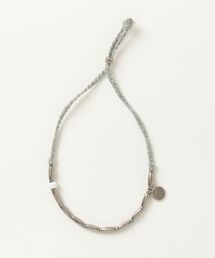 SHIPS（シップス）の「SHIPS:METAL OVAL BEADS CORD BR（ブレスレット）」