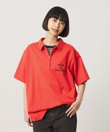BEAUTY&YOUTH UNITED ARROWS | コットンポリエステル ジップ ビッグ ポロシャツ(ポロシャツ)