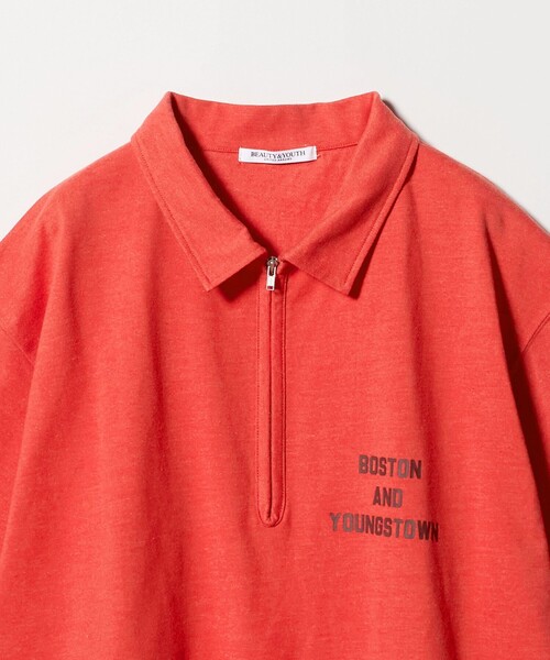 BEAUTY&YOUTH UNITED ARROWS（ビューティーアンドユースユナイテッドアローズ）の「コットンポリエステル ジップ ビッグ ポロシャツ（ポロシャツ・レディース・レッド/ベージュ/ダークグレー・FREE）」の15枚目の写真