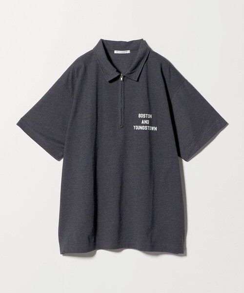 BEAUTY&YOUTH UNITED ARROWS（ビューティーアンドユースユナイテッドアローズ）の「コットンポリエステル ジップ ビッグ ポロシャツ（ポロシャツ・レディース・レッド/ベージュ/ダークグレー・FREE）」の18枚目の写真