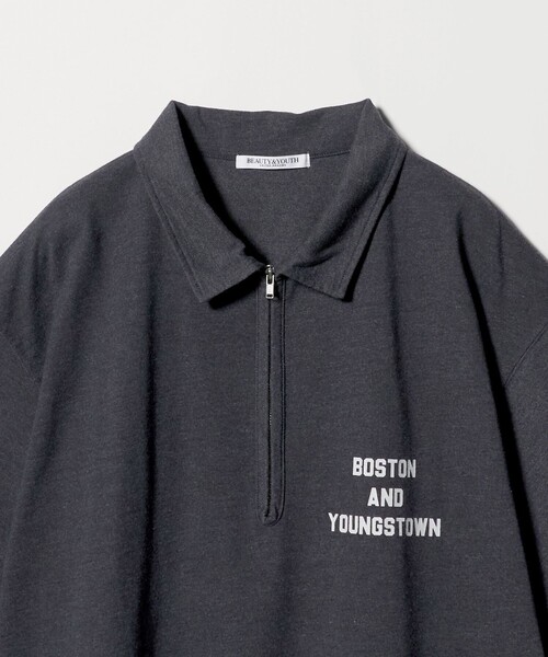 BEAUTY&YOUTH UNITED ARROWS（ビューティーアンドユースユナイテッドアローズ）の「コットンポリエステル ジップ ビッグ ポロシャツ（ポロシャツ・レディース・レッド/ベージュ/ダークグレー・FREE）」の20枚目の写真