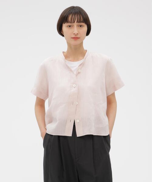 LINEN VOILE SHIRT（シャツ/ブラウス）｜MARGARET HOWELL