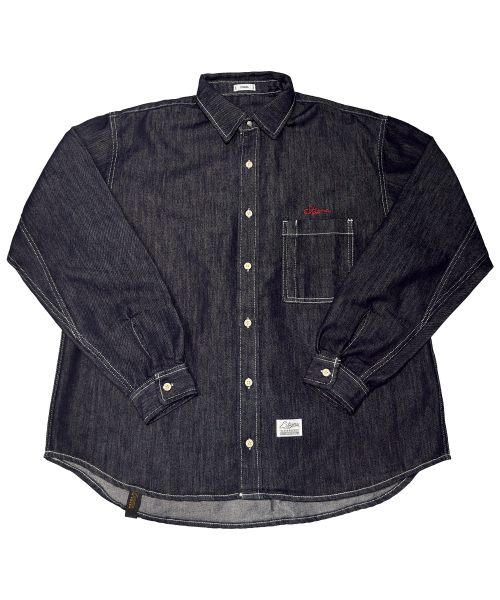 STIGMA(スティグマ)の「DENIM SHIRTS JACKET RAW(シャツ/ブラウス・メンズ・その他・MEDIUM/LARGE/X-LARGE)」の1枚目の写真
