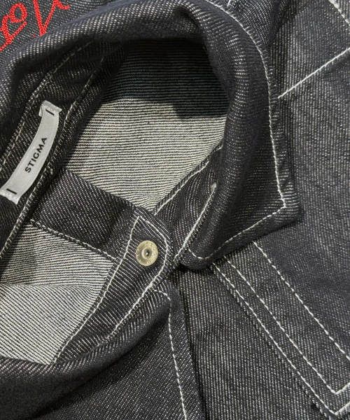 STIGMA(スティグマ)の「DENIM SHIRTS JACKET RAW(シャツ/ブラウス・メンズ・その他・MEDIUM/LARGE/X-LARGE)」の7枚目の写真