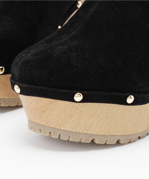 one after another NICE CLAUP（ワンアフターアナザーナイスクラップ）の「【ナイスクラップ】バックストラップサボサンダル（サンダル・レディース・ブラック/ライトベージュ/キャメル・SMALL/LARGE/MEDIUM）」の7枚目の写真