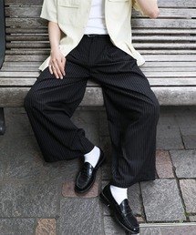 NAKER（ネイカー）の「タックワイドスラックス（スラックス）」