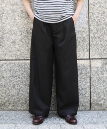NAKER（ネイカー）の「タックワイドスラックス（スラックス）」