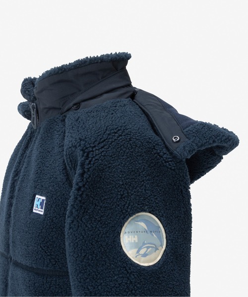 HELLY HANSEN(ヘリーハンセン)の「【HELLY HANSEN】HELLY HANSEN キッズジャケット(ブルゾン・キッズ・ネイビー・110)」の3枚目の写真