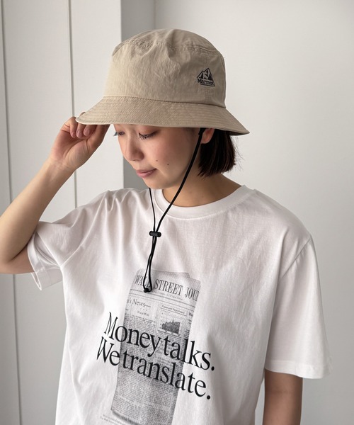 CANAL JEAN（キャナルジーン）の「Marmot　Guild Bucket Hat（ハット・レディース・ブラック/ライトベージュ・ONE SIZE）」の2枚目の写真