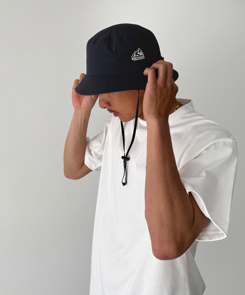 CANAL JEAN（キャナルジーン）の「Marmot　Guild Bucket Hat（ハット・レディース・ブラック/ライトベージュ・ONE SIZE）」の12枚目の写真