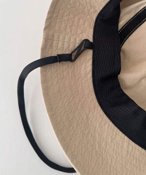 CANAL JEAN（キャナルジーン）の「Marmot　Guild Bucket Hat（ハット・レディース・ブラック/ライトベージュ・ONE SIZE）」の5枚目の写真