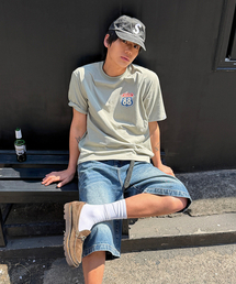 NOT ONLY FOR TODAY（ノットオンリーフォートゥデイ）の「ルート88 半袖Tシャツ [オリーブ]（Tシャツ/カットソー）」