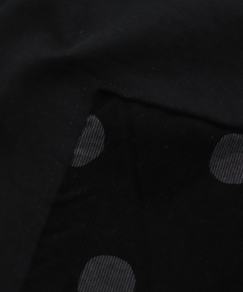 prit（プリット）の「[prit] 空紡天竺×シャツコールラフドットプリント L/SフレームTee（Tシャツ/カットソー・レディース・ライトグレー系/ブラック系その他/ホワイト系その他・FREE）」の13枚目の写真
