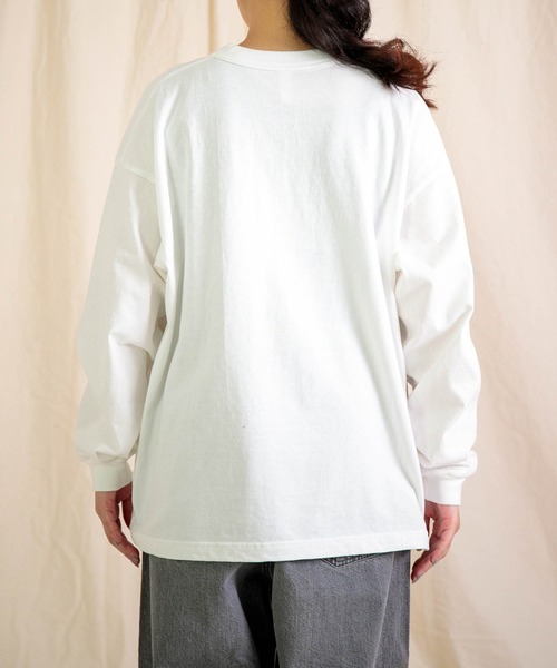 prit（プリット）の「[prit] 空紡天竺×シャツコールラフドットプリント L/SフレームTee（Tシャツ/カットソー・レディース・ライトグレー系/ブラック系その他/ホワイト系その他・FREE）」の22枚目の写真